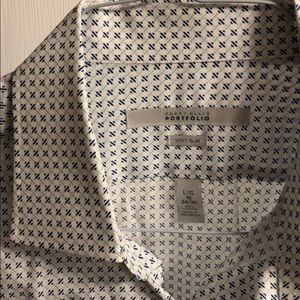 Perry Ellis Modern French Cuff Button Down